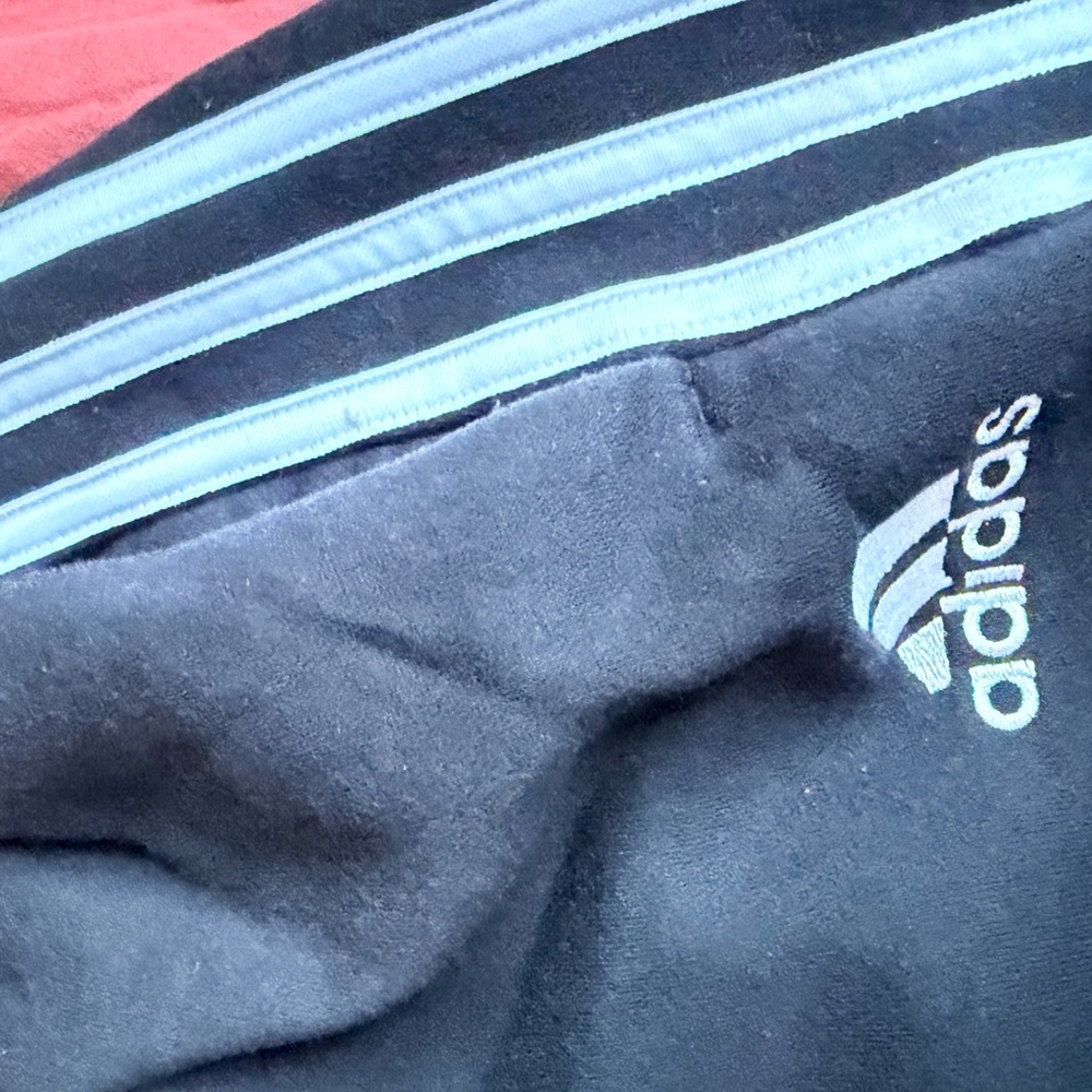 2 pair Adidas  Black Track Pants - Picture 10 of 15